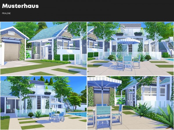  The Sims Resource: Musterhaus by Pralinesims