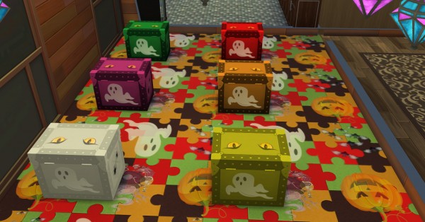  Mod The Sims: Halloween Toy Box by NicoletteAunreel