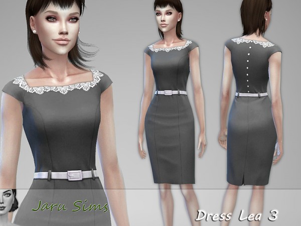  The Sims Resource: Dress Lea 3 by Jaru Sims