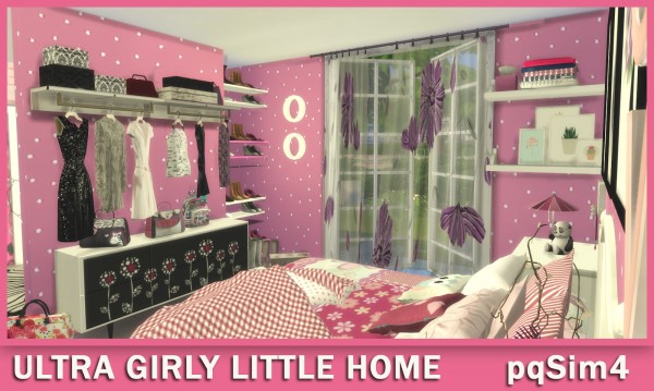  PQSims4: Ultra Girly Little Home