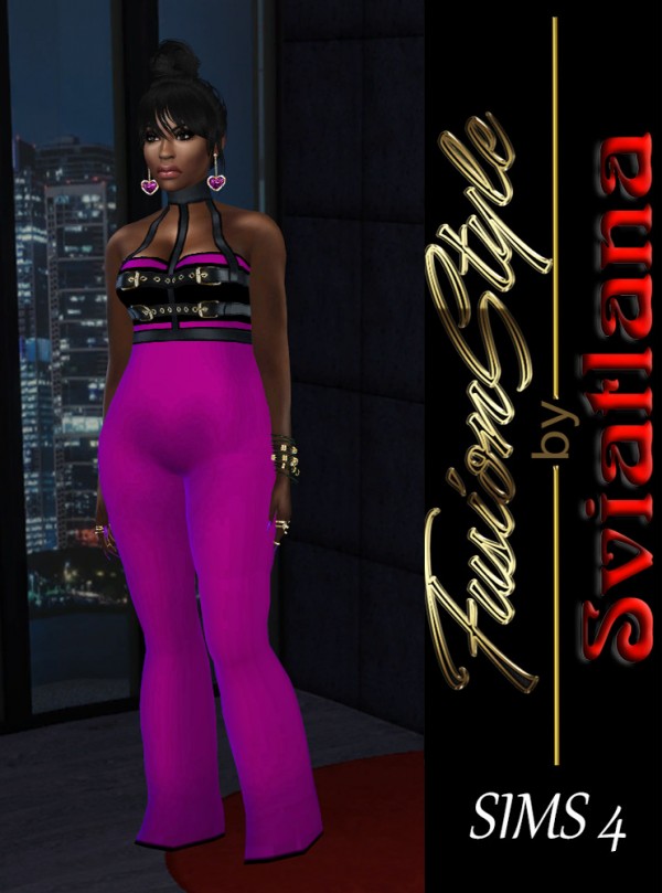  Fusion Style: Silk suit for party by Sviatlana