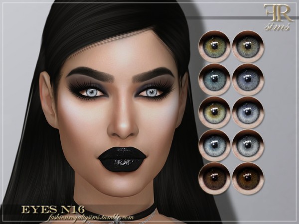 The Sims Resource: Eyes N16 by FashionRoyaltySims