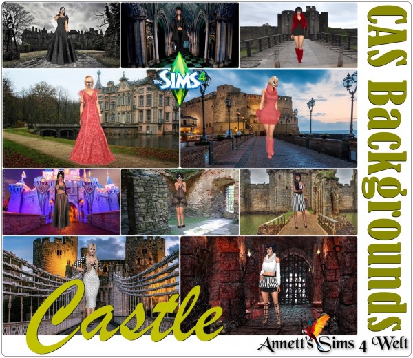 Annett`s Sims 4 Welt: CAS Backgrounds Castle