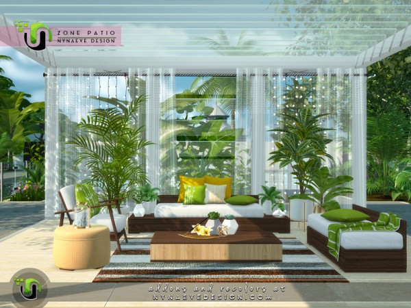  The Sims Resource: Zone Patio by NynaeveDesign