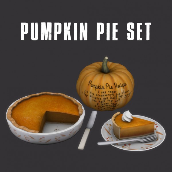  Leo 4 Sims: Pumpkin Pie