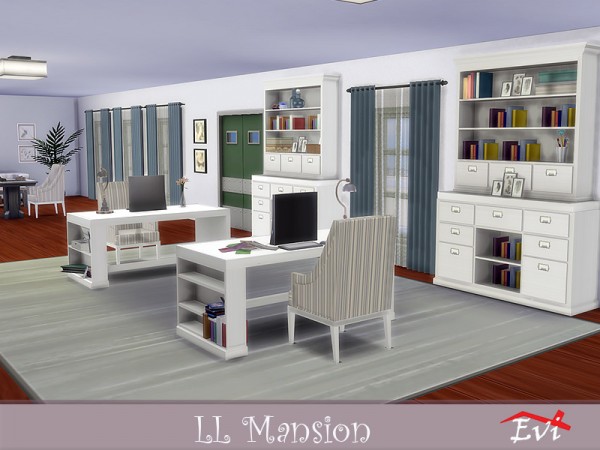 The Sims Resource: LL Mansion by evi • Sims 4 Downloads