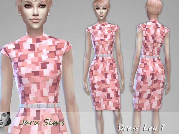  The Sims Resource: Dress Lea 1 by Jaru Sims