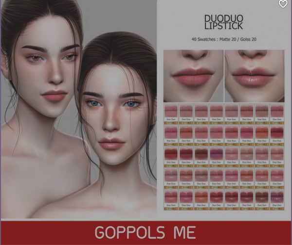  GOPPOLS Me: DuoDuo Lipstick