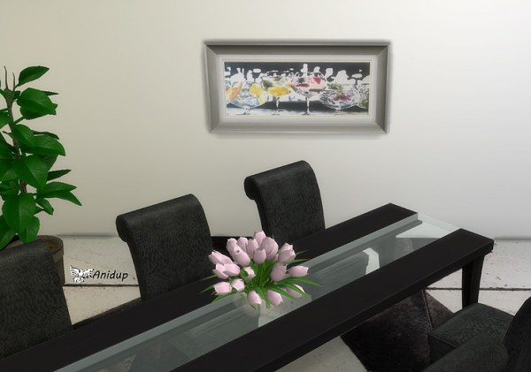  Blooming Rosy: Black and White Paintings 4