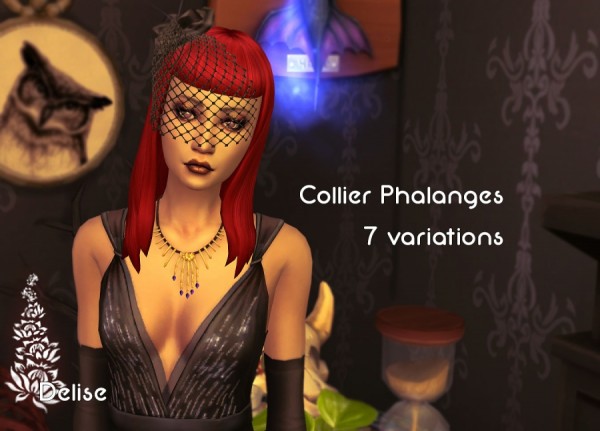  Sims Artists: Phalange necklace