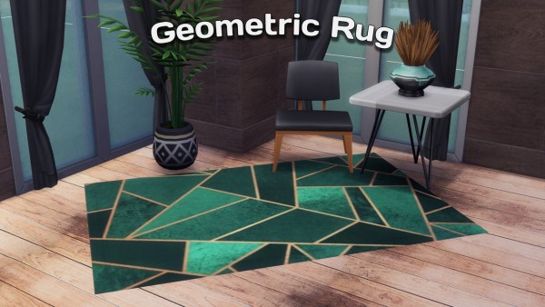  Simming With Mary: Geometric Rug