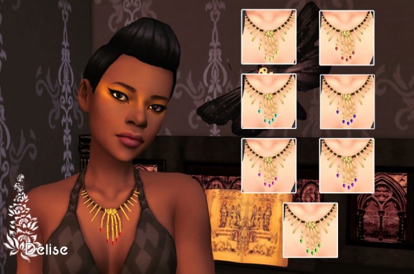  Sims Artists: Phalange necklace
