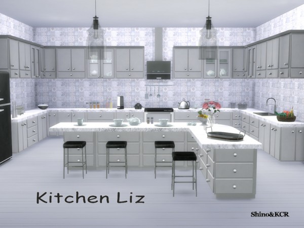 The Sims Resource: Kitchen Liz by ShinoKCR