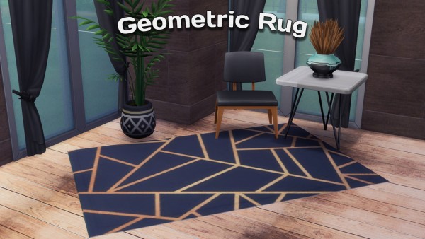  Simming With Mary: Geometric Rug