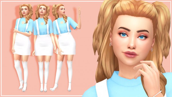 Aveline Sims: Bubbles outfit