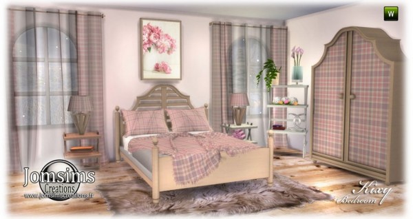 Jom Sims Creations: Kixy bedroom • Sims 4 Downloads