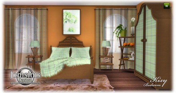  Jom Sims Creations: Kixy bedroom