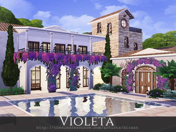  The Sims Resource: Violeta house by Rirann