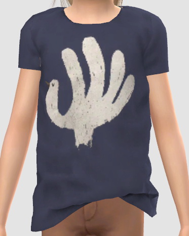  Simiracle: Print T shirt