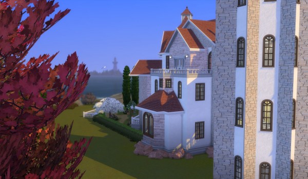  Mod The Sims: Castle Dragonbreeze (NO CC) by wouterfan
