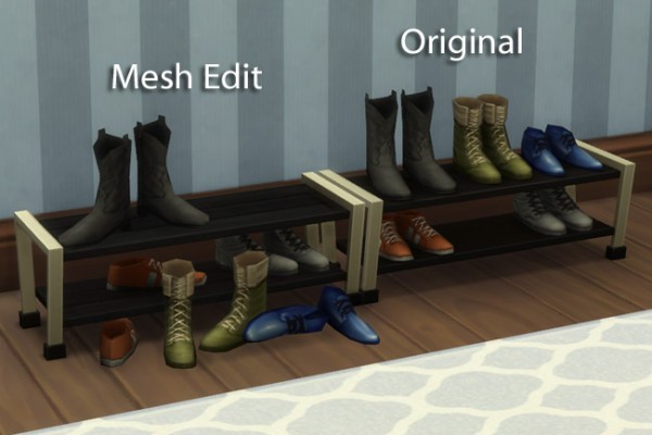  Blackys Sims 4 Zoo: Regal Shoes decor by mammut