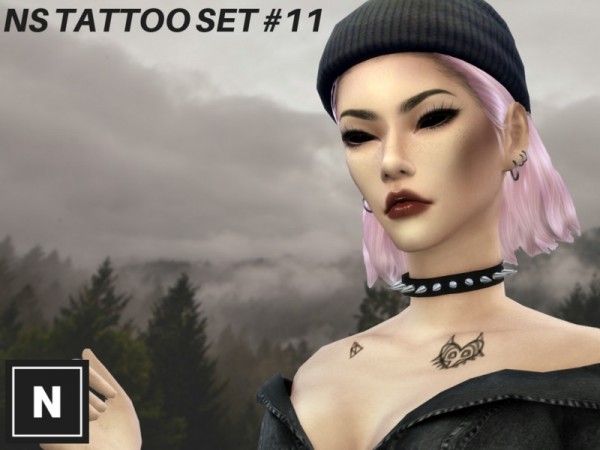  The Sims Resource: Tattoo set 11 ZELDA by networksims