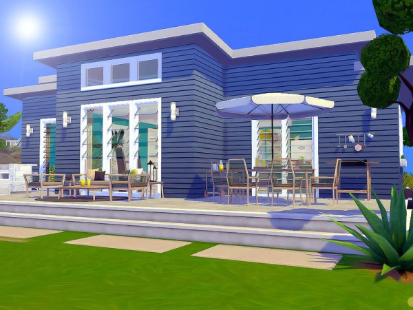  The Sims Resource: Tiny Modern house by Sharon337