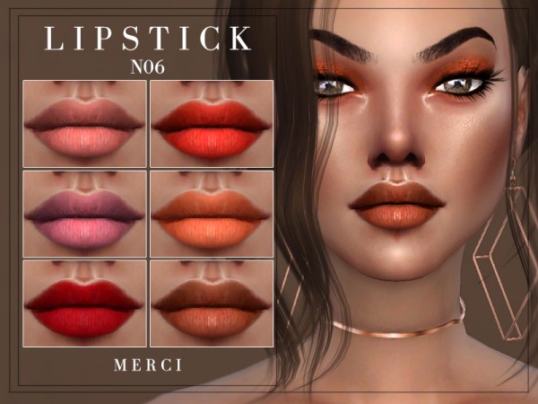  The Sims Resource: Lipstick N06 by Merci