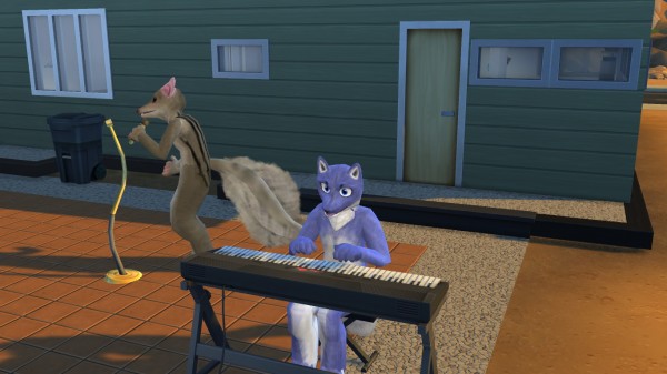  Mod The Sims: Fursuit Costume Set by LilyValley807