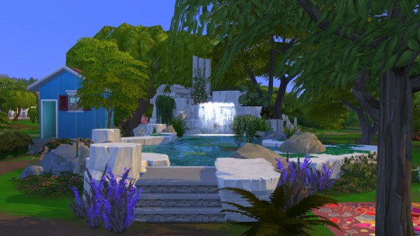  Sims Artists: Parc Les cascades Selja