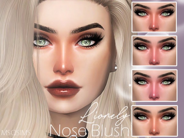  MSQ Sims: Lionely Nose Blush 