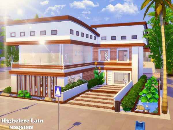  MSQ Sims: Highclere Lain house