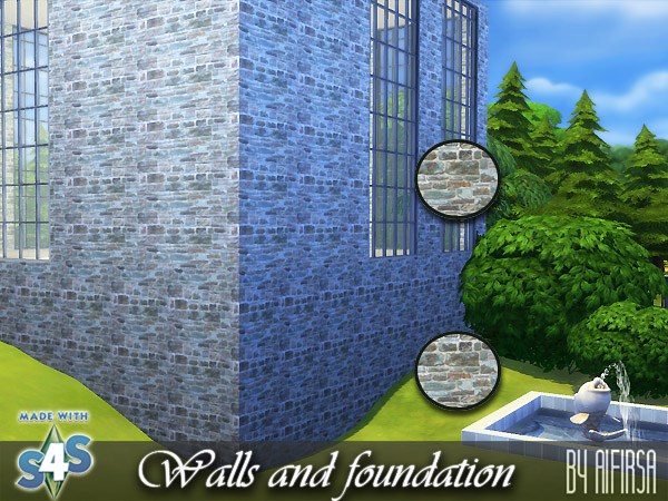  Aifirsa Sims: Rock Walls and Foundation