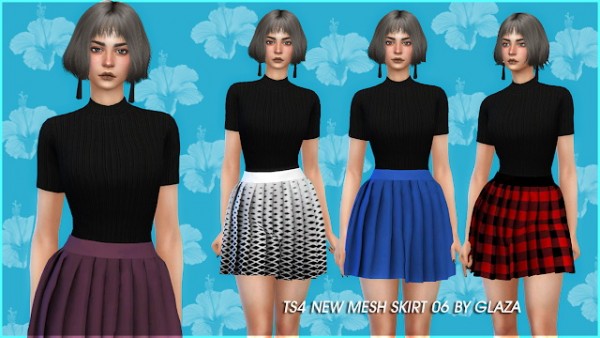All by Glaza: Skirt 06 • Sims 4 Downloads