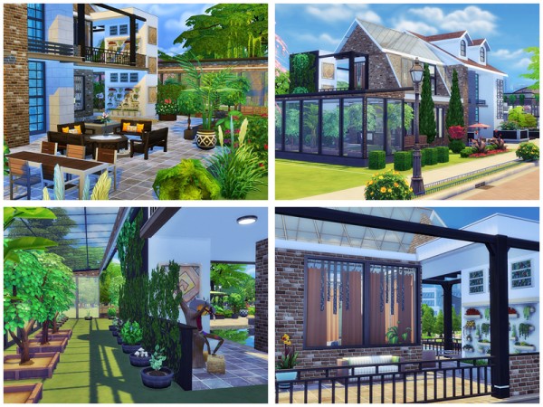  The Sims Resource: Golden apartments by Danuta720