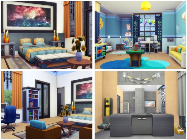  The Sims Resource: Golden apartments by Danuta720