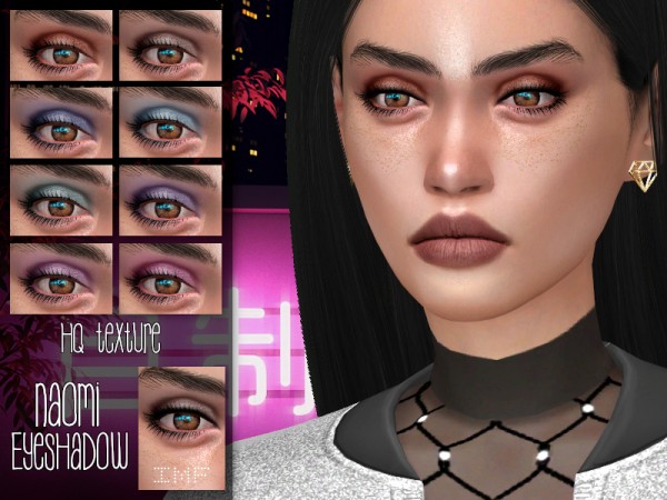  The Sims Resource: Naomi Eyeshadow N.60 by IzzieMcFire