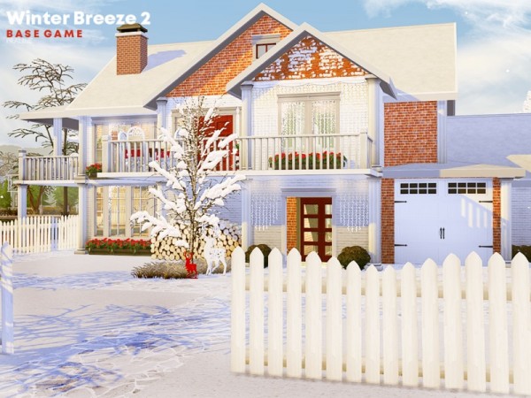  The Sims Resource: Winter Breeze 2 House by Pralinesims