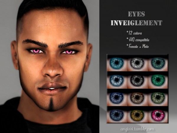  The Sims Resource: Eyes inveiglement by ANGISSI