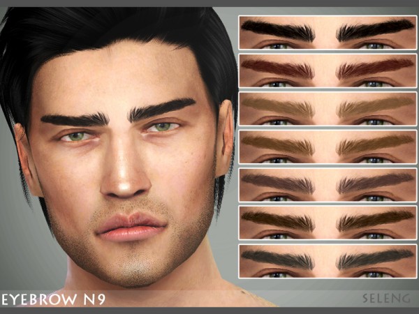  The Sims Resource: Eyebrow N9 by Seleng