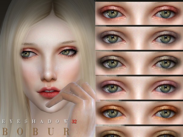  The Sims Resource: Eyeshadow 32 by Bobur3