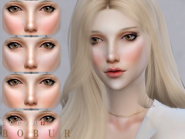  The Sims Resource: Blush 12 by Bobur