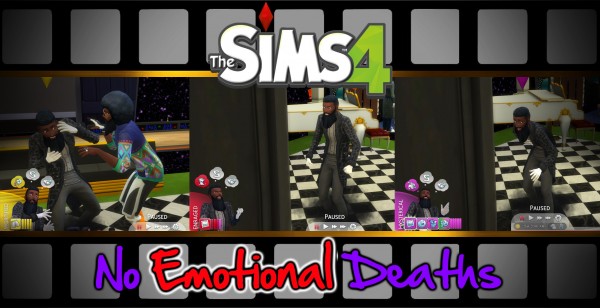  Mod The Sims: No Emotional Deaths by thril1