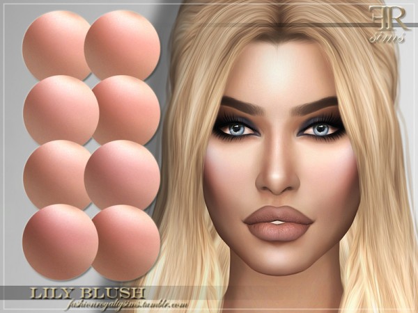  The Sims Resource: Lily Blush by FashionRoyaltySims