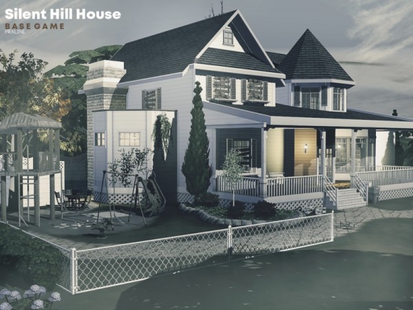  The Sims Resource: Silent Hill House by Pralinesims