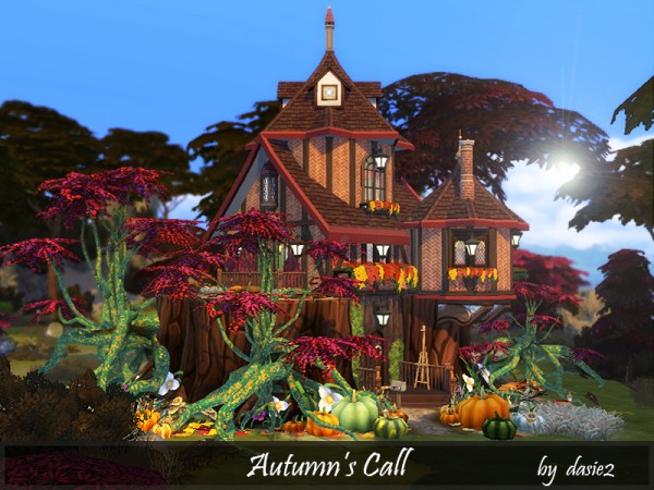  The Sims Resource: Autumns Call house by dasie2