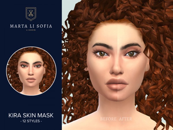  The Sims Resource: Kira Skin Mask by martalisofia