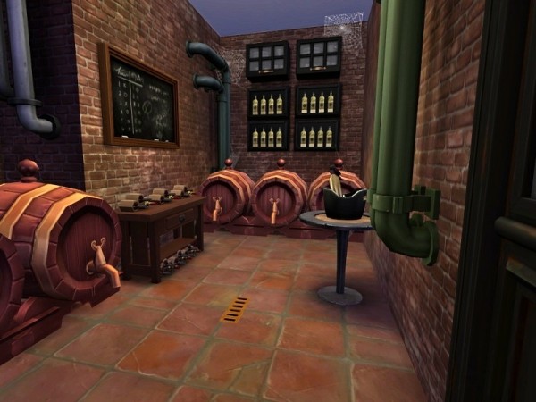  The Sims Resource: Pizzeria Casa Mario by casmar