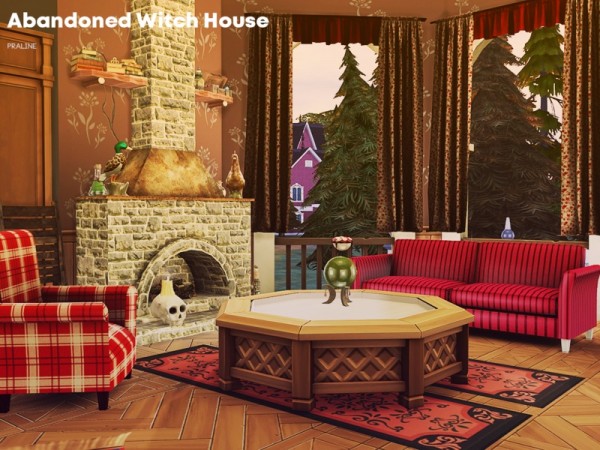  The Sims Resource: Abandoned Witch House by Pralinesims