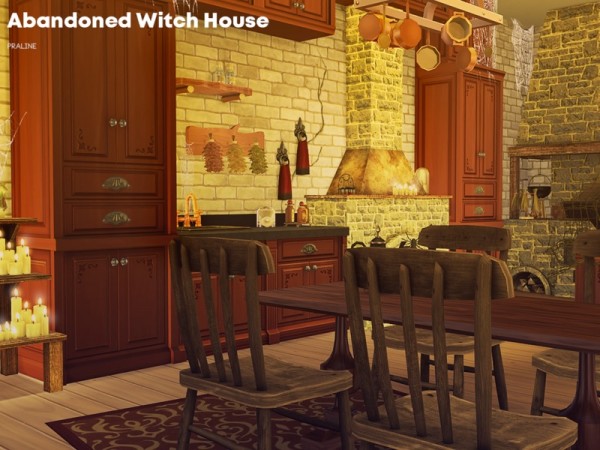  The Sims Resource: Abandoned Witch House by Pralinesims